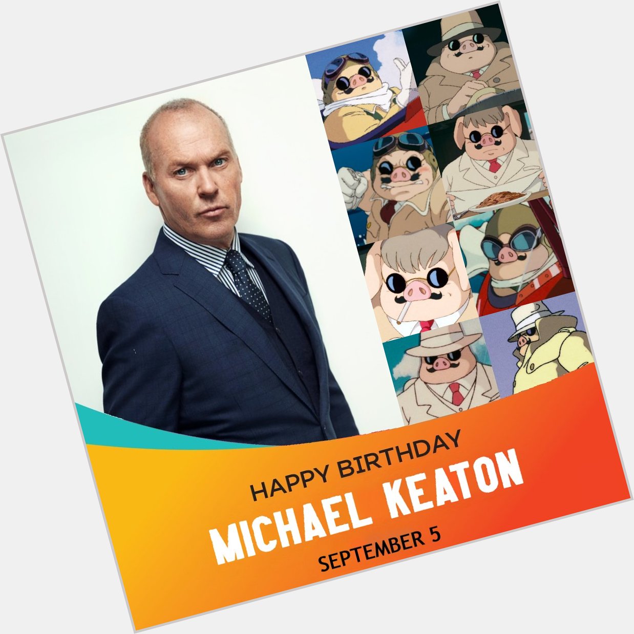 Happy Birthday to the English Voice Actor Michael Keaton 
