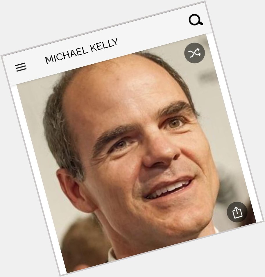 Happy birthday to this great actor.  Happy birthday to Michael Kelly 