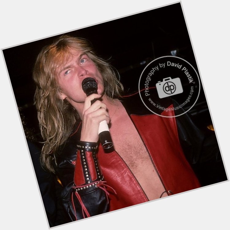Happy Birthday Michael Kiske. Singer for German Metal Band Helloween. I took this picture in 1987. 