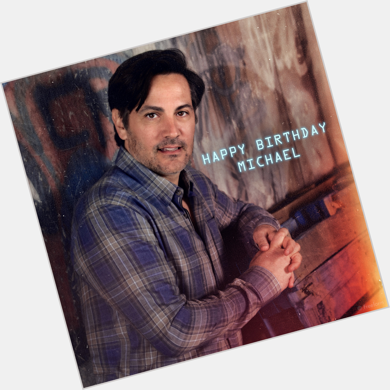 Happy Birthday to Michael Landes! We\ll skip the corny dad joke for you. 