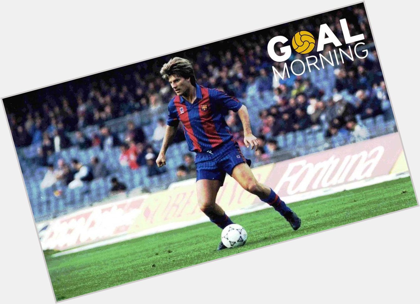 G  AL MORNING!!!   Today is Michael Laudrup s birthday. 
Happy birthday! 