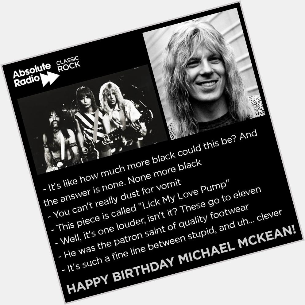 Happy birthday to Michael McKean, aka David St Hubbins of Spinal Tap!
Some choice \"Tap\" quotes here - your faves? 