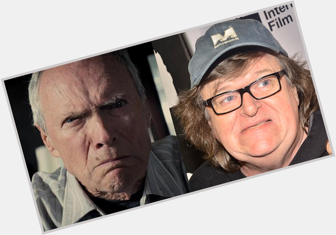 Turns out Clint Eastwood didn\t threaten to kill Michael Moore all   Happy Bday 