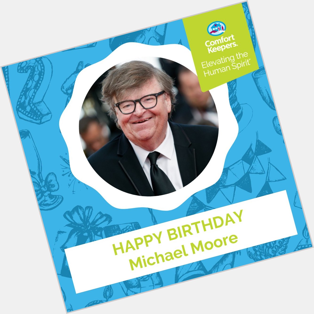 Happy 68th birthday to Michael Moore, the groundbreaking documentary filmmaker, author, and activist! 