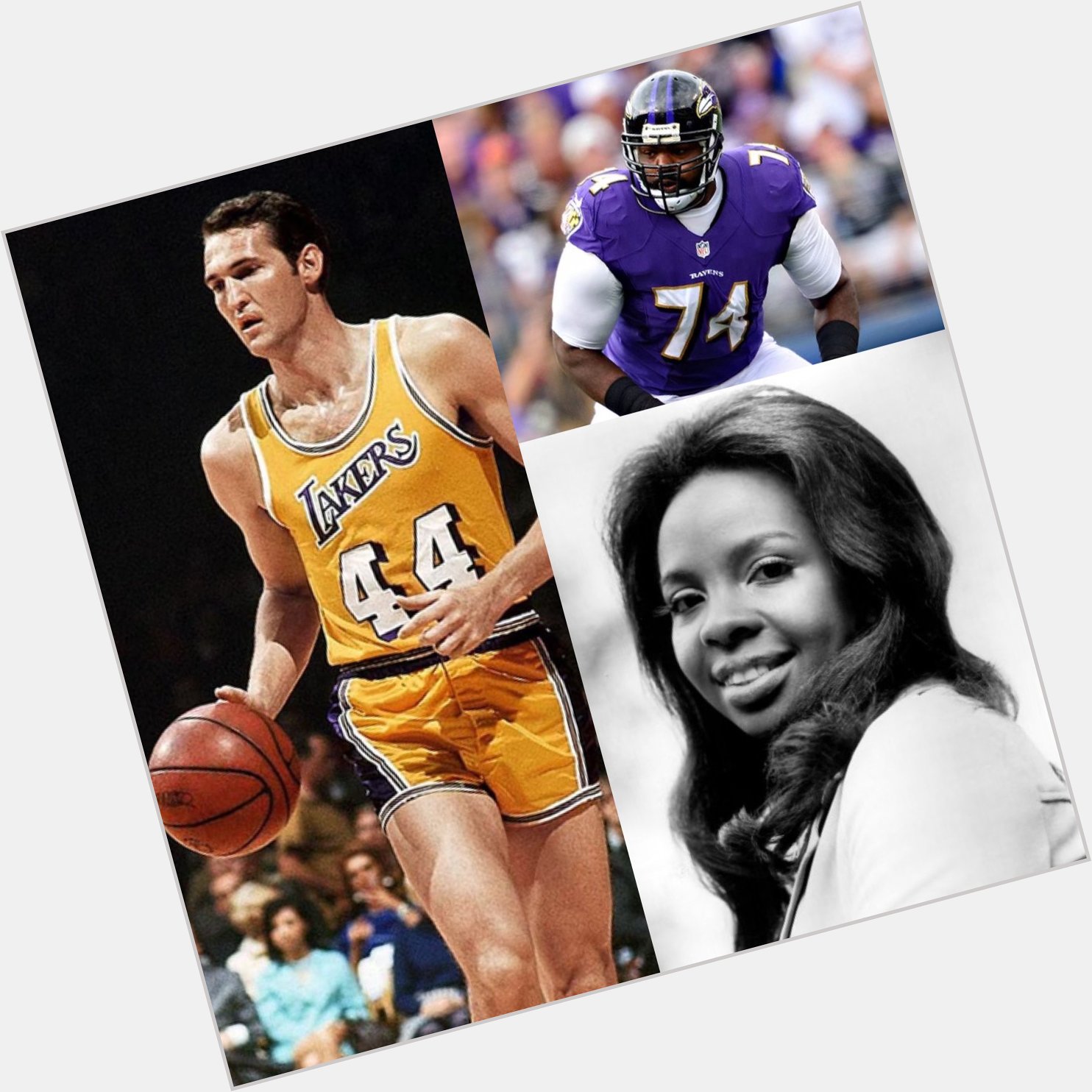 Happy Birthday Jerry West, Michael Oher, and Gladys Knight   