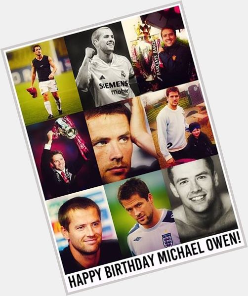Happy Birthday Michael Owen!

The former   & forward turns 35 today. 