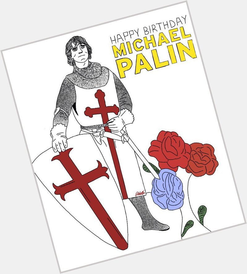 Wishing Sir Michael Palin a very happy birthday today! 