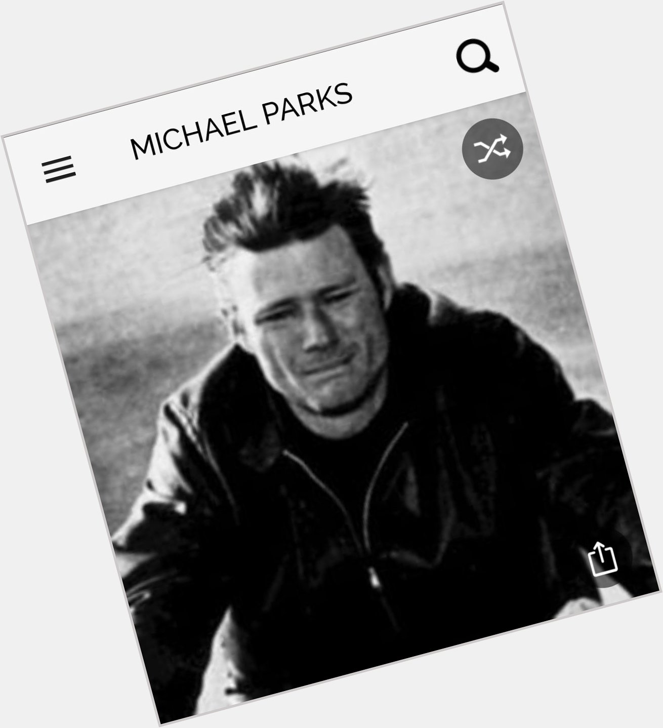 Happy Birthday to this great actor.  Happy Birthday to Michael Parks 