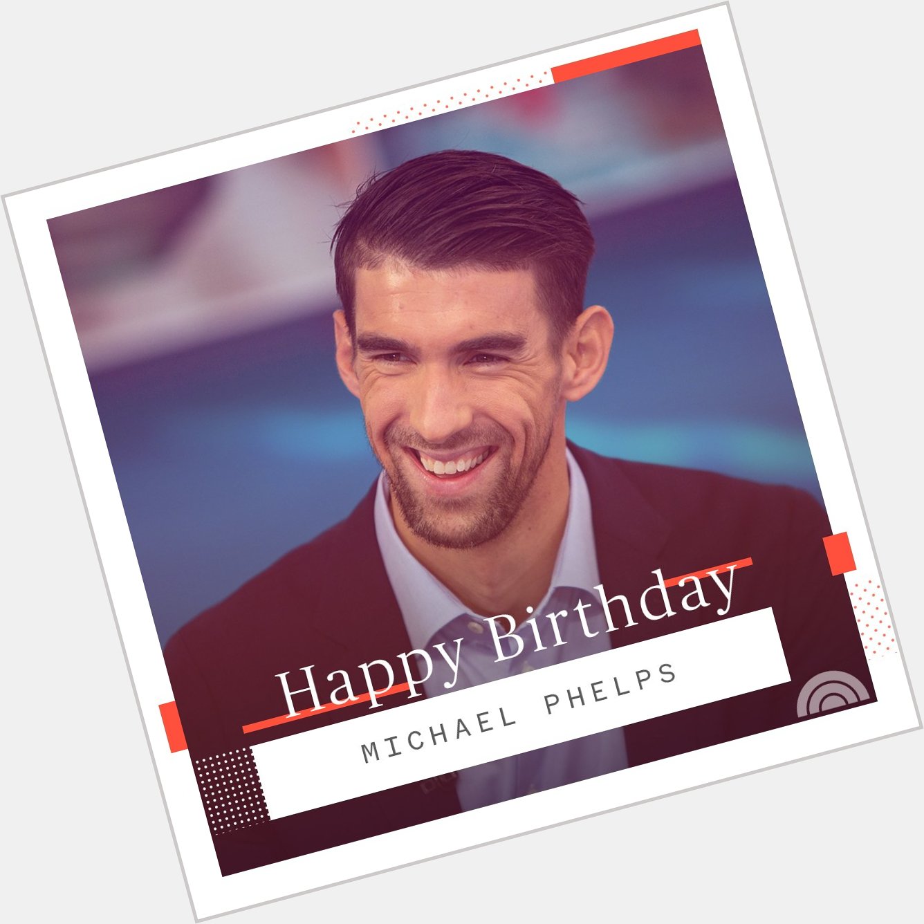 Happy birthday to the most decorated Olympian of all time, Michael Phelps! 