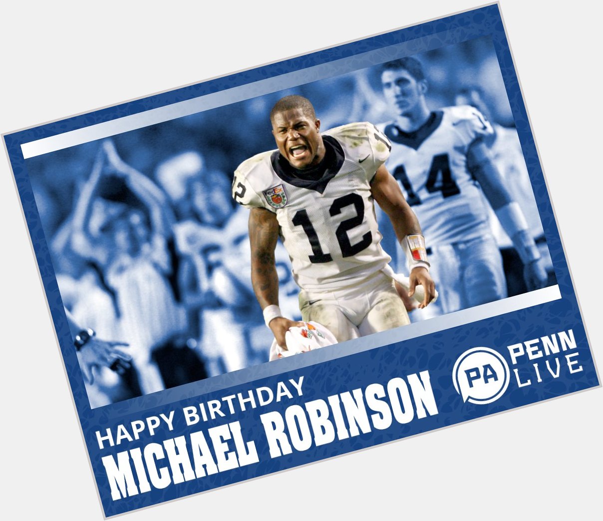 Happy Birthday to former Penn State do-it-all quarterback Michael Robinson ( 