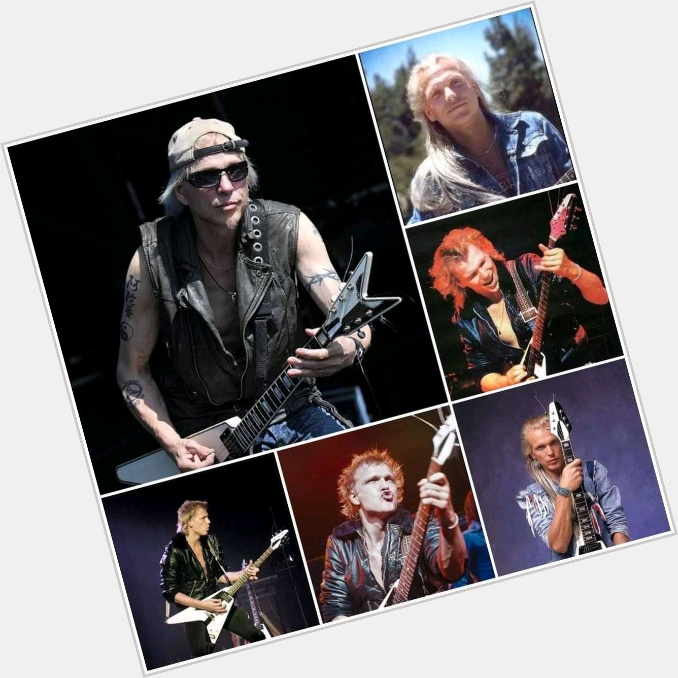  Happy rockin Birthday to the legendary  Michael Schenker    Greetings from 