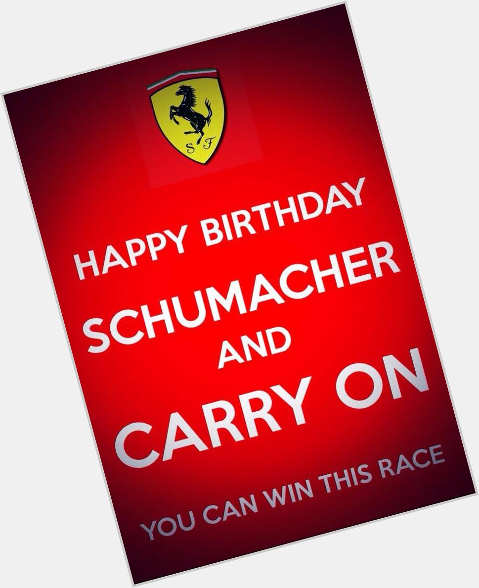 \" Happy Birthday to Michael Schumacher!!    