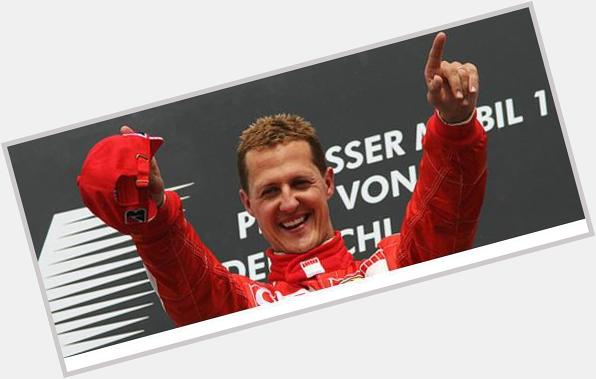 Happy Birthday Michael Schumacher. Race for the win, champ. 
