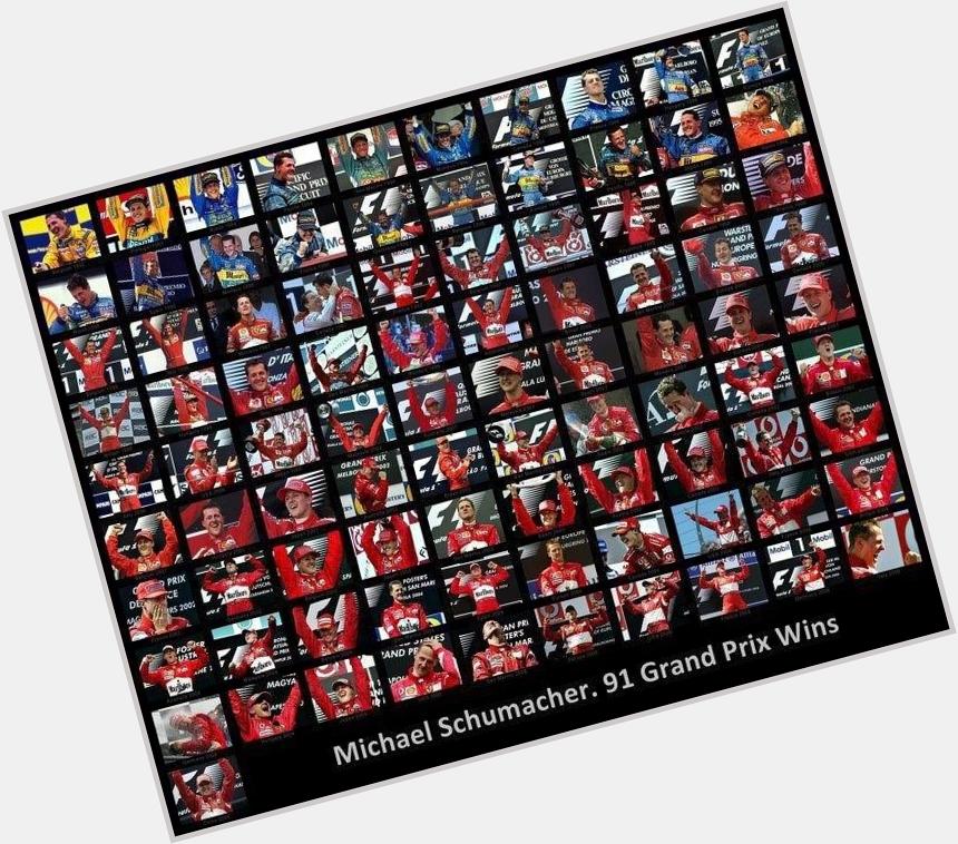 Happy birthday Michael Schumacher! \" A lot of Ferrari red in there... Happy Birthday Schumi. 