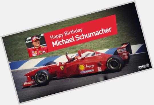 Happy 46th Birthday Michael Schumacher.    