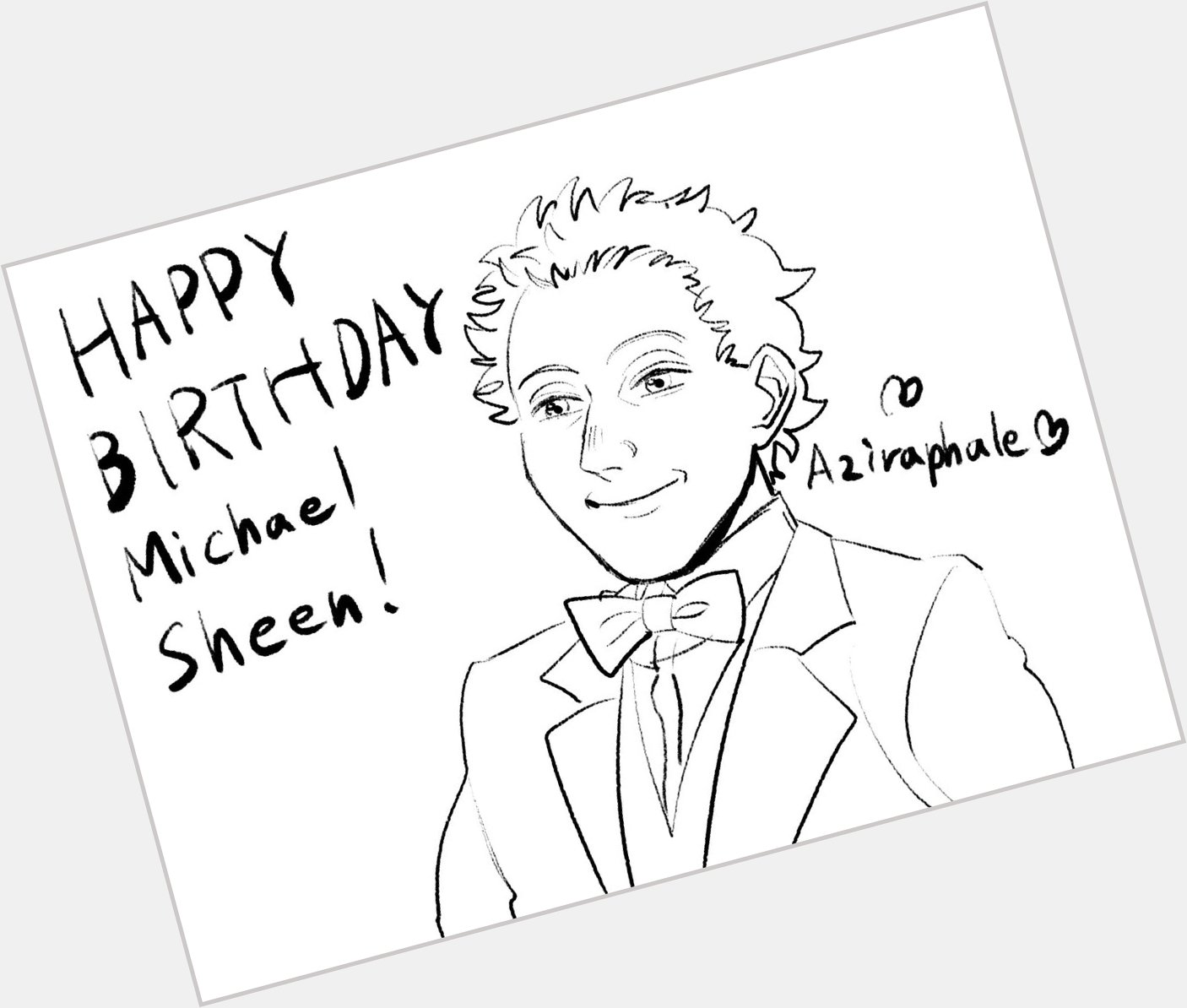 Happy Birthday Michael Sheen!   