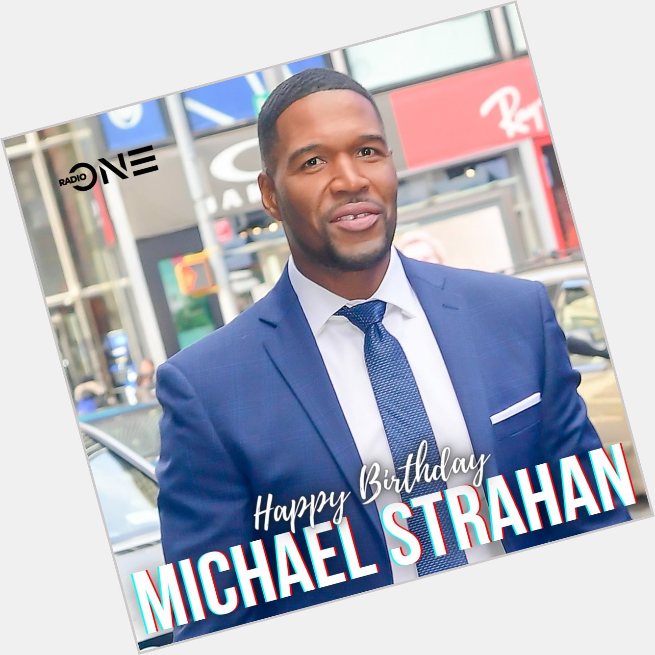 Sending happy birthday wishes to Michael Strahan!! 
