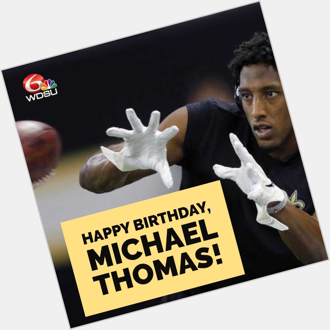 Everyone wish New Orleans Saints wide receiver Michael Thomas a VERY HAPPY BIRTHDAY! 
