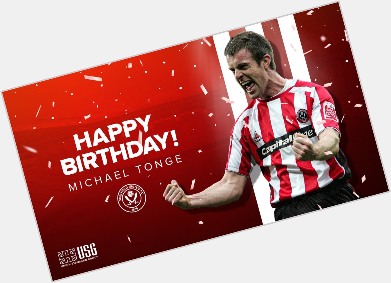 Happy Birthday to former Blades midfielder, Michael Tonge 