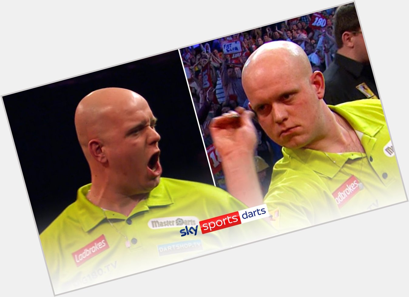 A very Happy Birthday to Michael van Gerwen We hope your day is as perfect as these 17 darts 