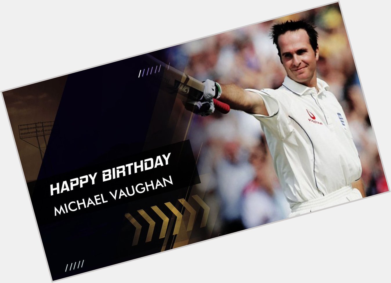 Happy Birthday!! Michael Vaughan

Former England captain and commentator 