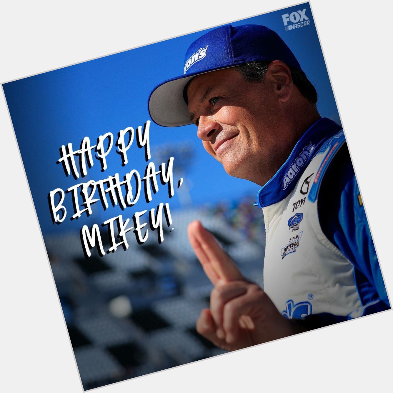 Happy 55th Mikey! 784 Starts. 4 Wins. 41 Top 5s. 133 Top 10s. Happy Birthday, Michael Waltrip! 