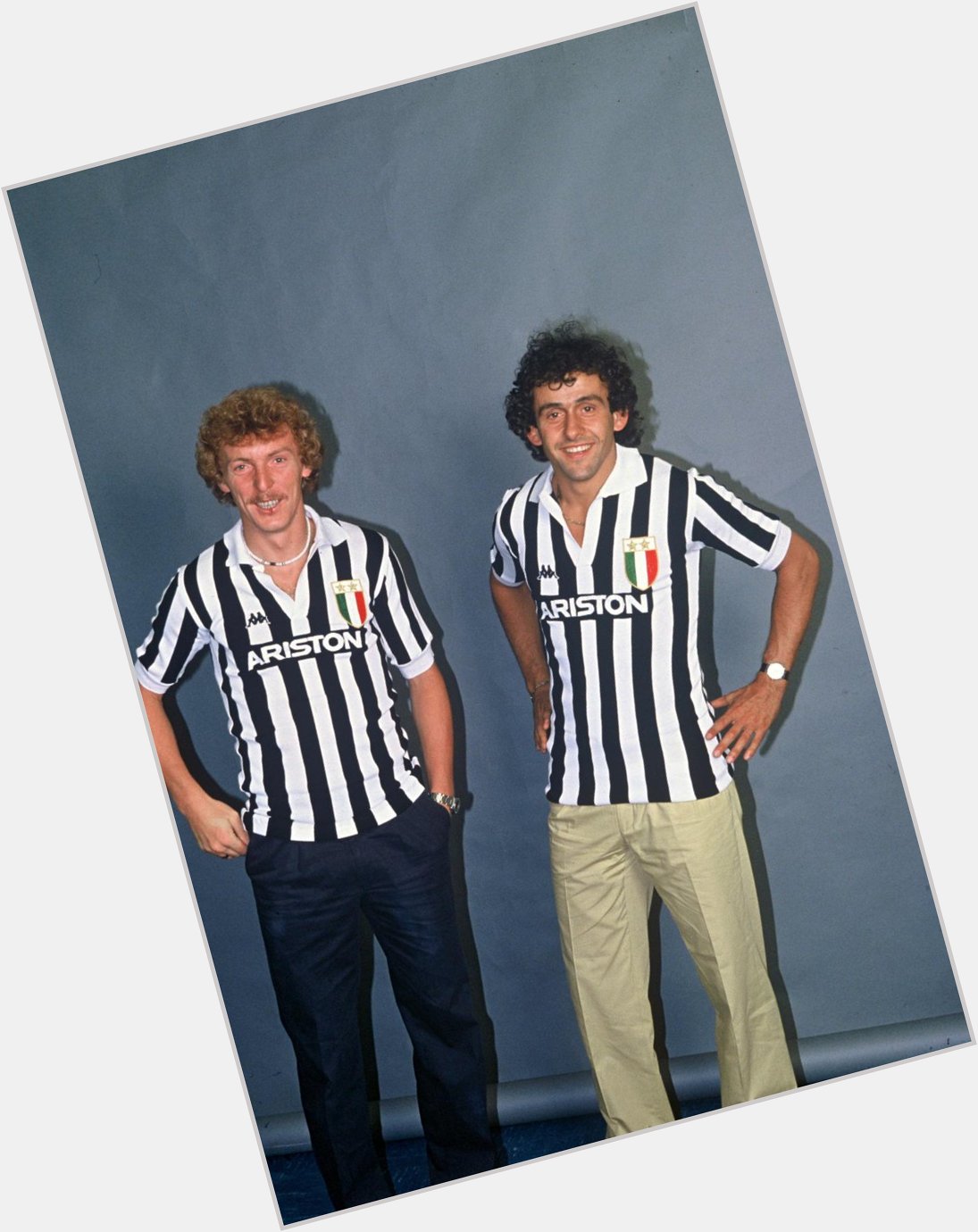 Happy 60th Birthday...Juventus legend Michel Platini. Signed from Saint-Etienne, after the 1982 World Cup in Spain. 