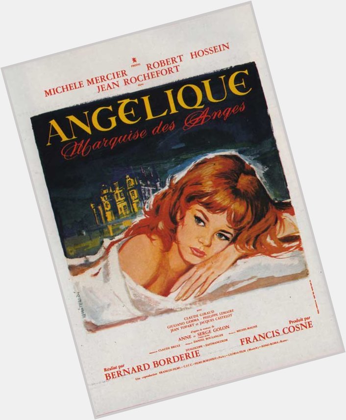 Happy Birthday Michèle Mercier - Angélique, Marquise des Anges - 1964 - French release poster 