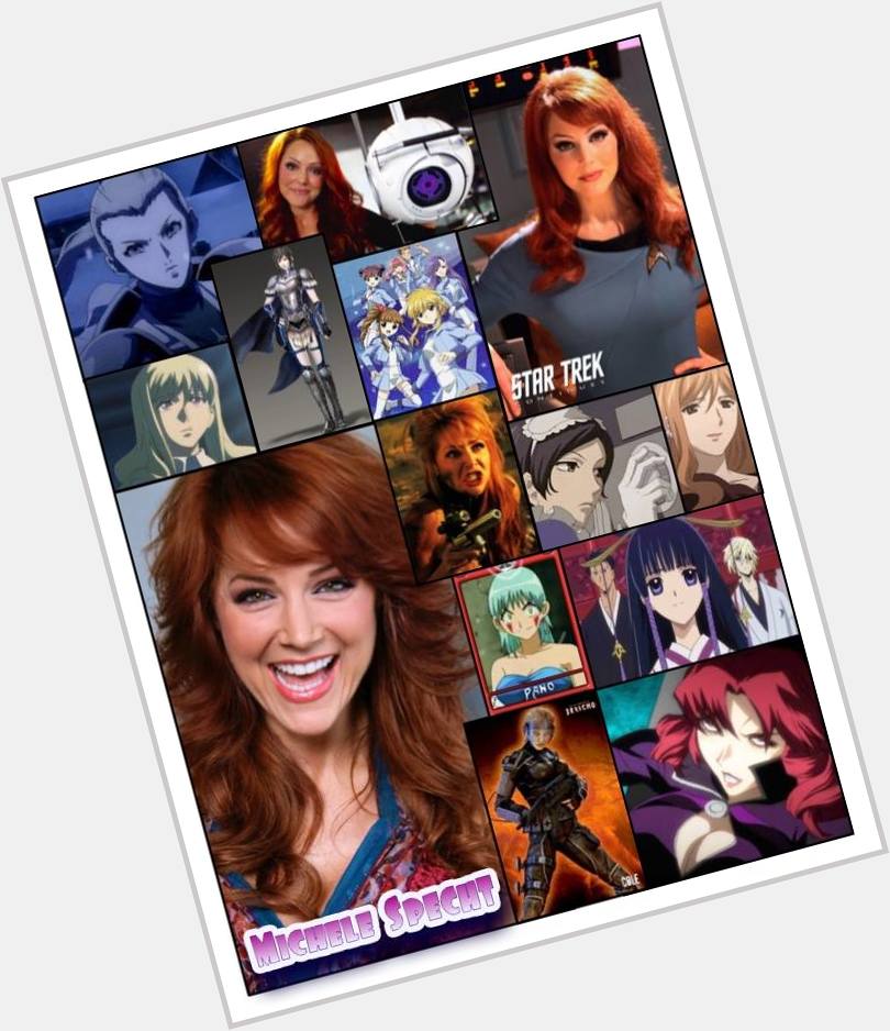 Wishing a Happy Birthday to Michele Specht, a wonderful actress & voice-actress!  