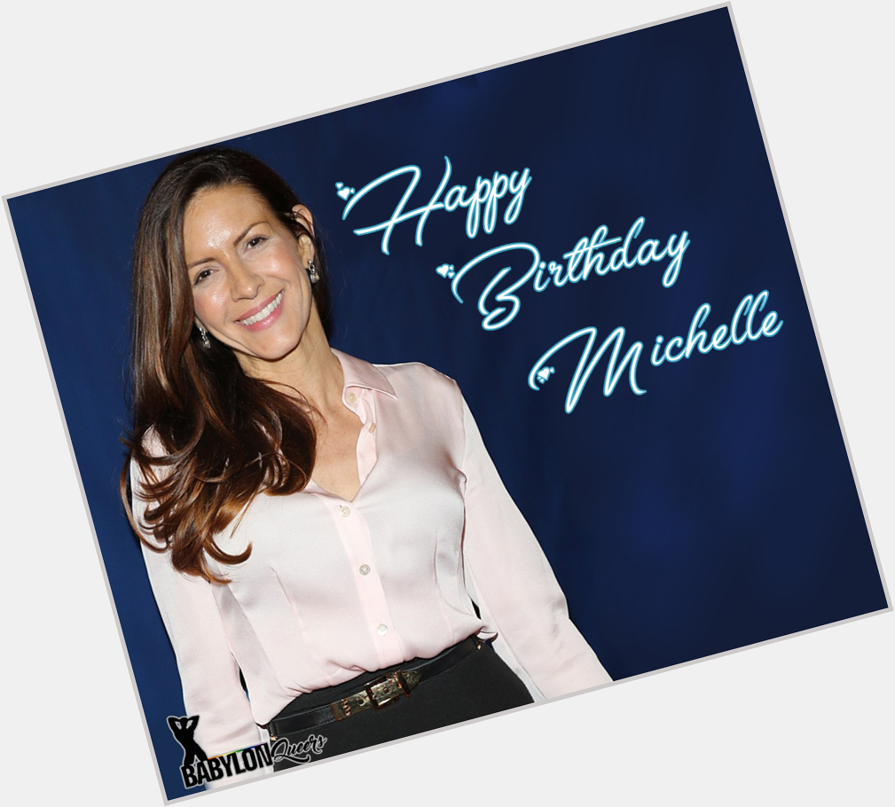 Happy birthday to Michelle Clunie 