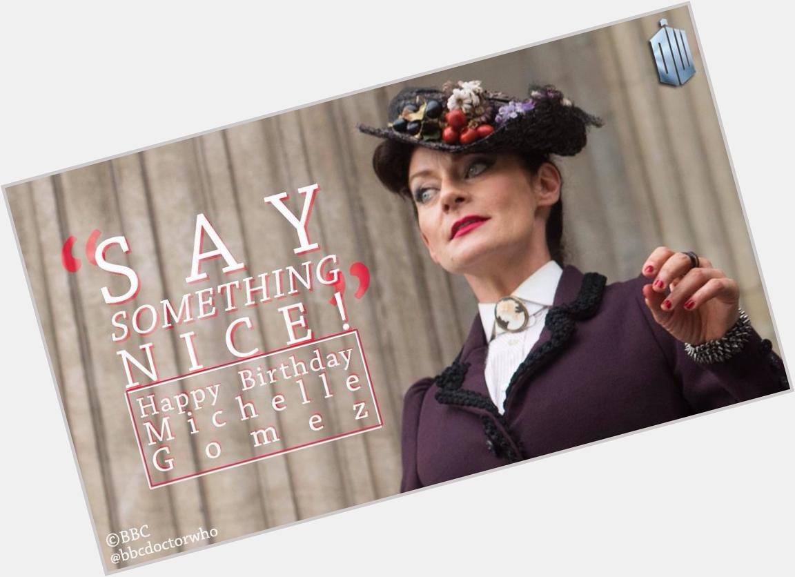 Happy birthday Michelle Gomez! Our favourite master or should I say mistress?   