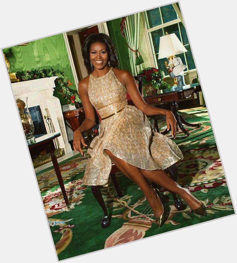 Happy Birthday To Our FLOTUS Michelle Obama... You Wear 51 Very Well ... I Luv U ...   