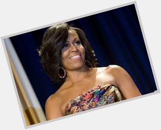 Happy birthday US First Lady Michelle Obama 