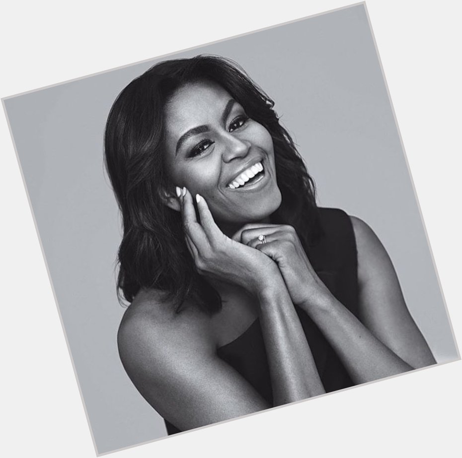 Happy 53rd birthday to our FLOTUS the intelligent & beautiful Mrs.Michelle  Obama! 