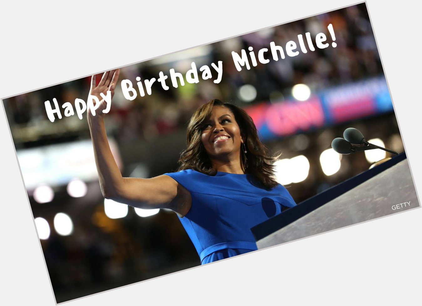 Happy Birthday, to the former First Lady Michelle Obama! Today, she turns 55 years old. 
