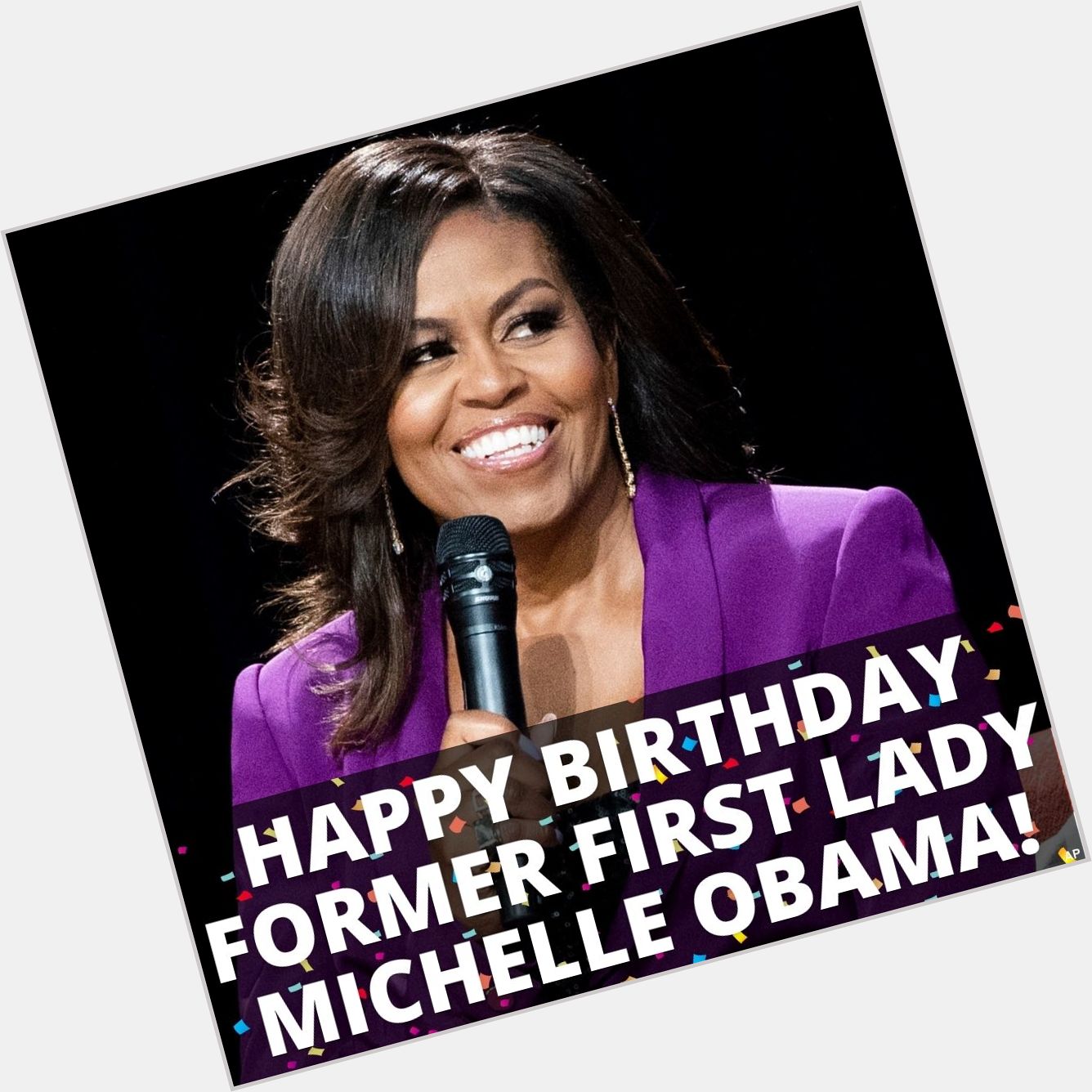 Happy Birthday Michelle Obama!

Today the former First Lady celebrates her 57th birthday. 