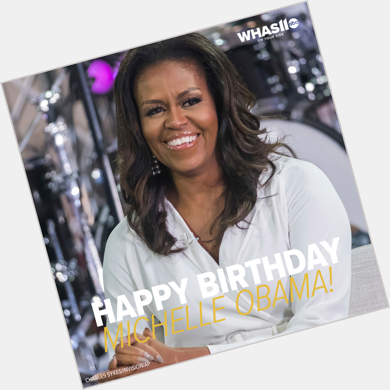 Happy Birthday to former first lady Michelle Obama who was also born on this day in 1964! 