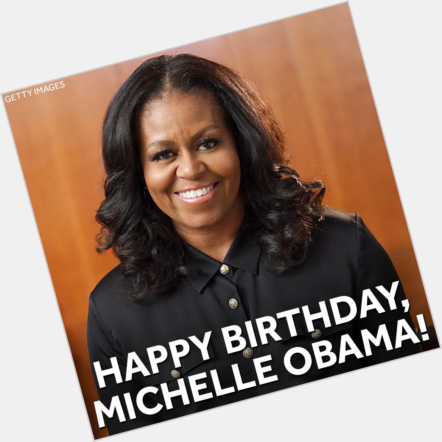  HAPPY BIRTHDAY! Michelle Obama, the former First Lady of the United States, turns 58 today! 