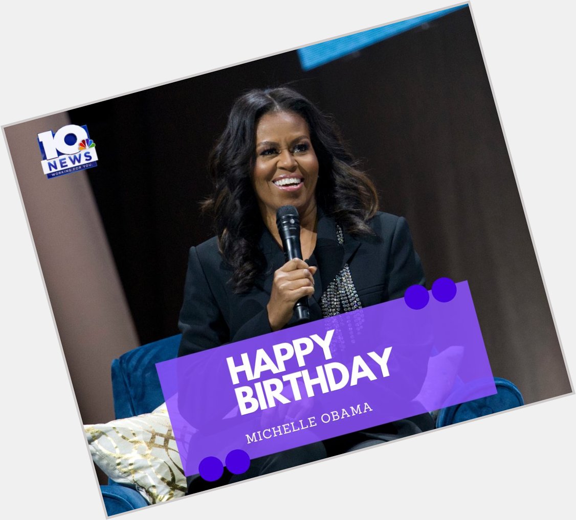 Happy 59th birthday to the former First Lady of the United States, Michelle Obama 