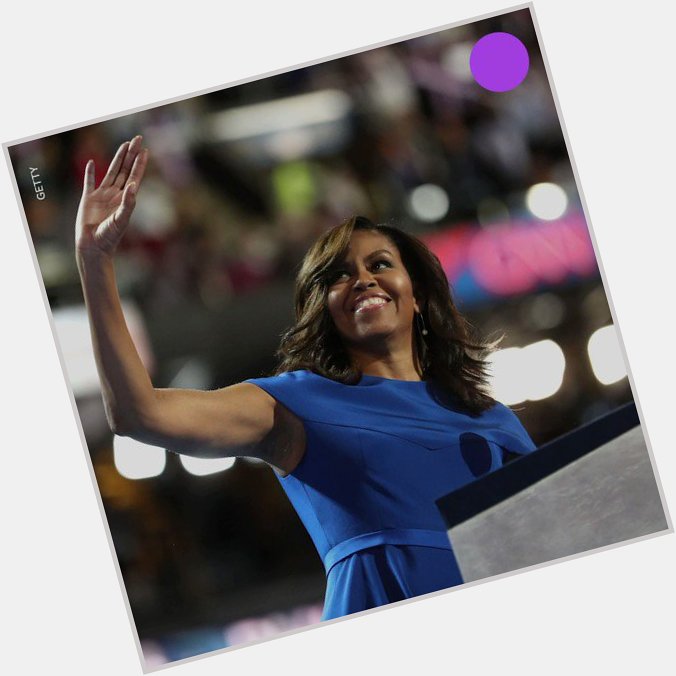 Happy 55th birthday, Michelle Obama!   