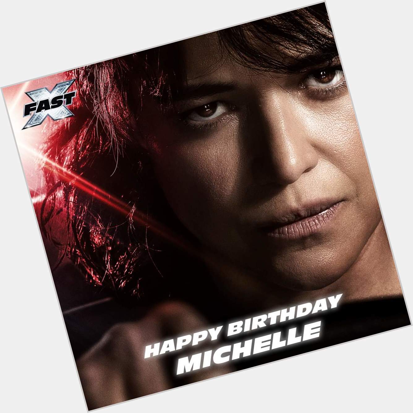 Wish a happy birthday to Michelle Rodriguez. 
