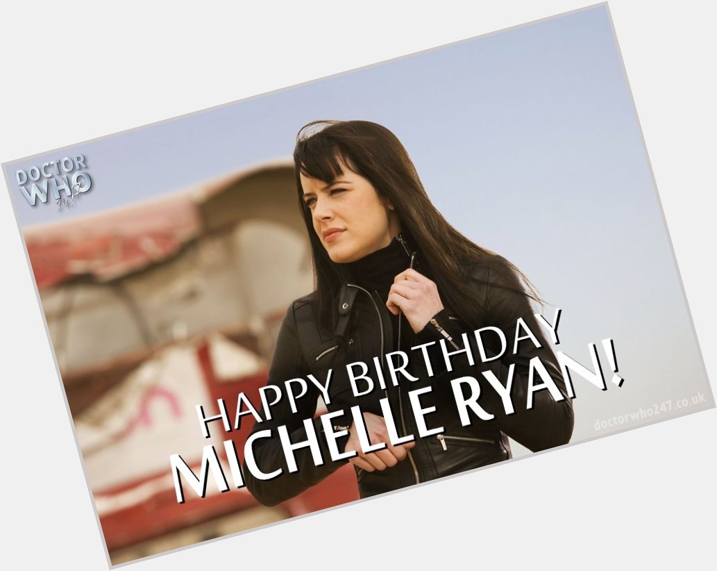 Happy Birthday to Planet of the Dead\s Honourable Lady Christina de Souza herself, Michelle Ryan! 