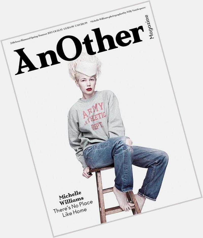 Happy birthday to our beautiful S/S13 cover star Michelle Williams!  