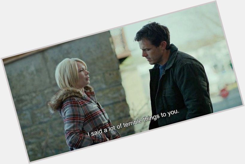 Happy Birthday to Michelle Williams, her scene in Manchester by the Sea still has us in tears 