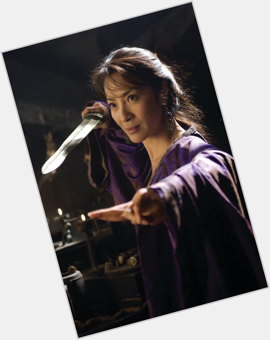 Happy late birthday to Michelle Yeoh, the most badass woman to ever grace the silver screen 