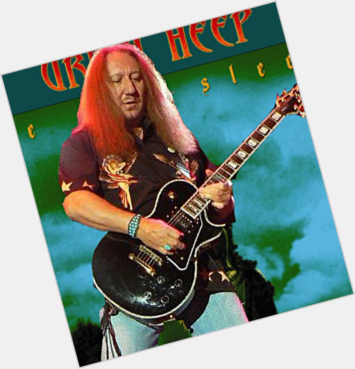 
Happy 70th birthday to Mick Box, the only original member of Uriah Heep. Still going strong! 