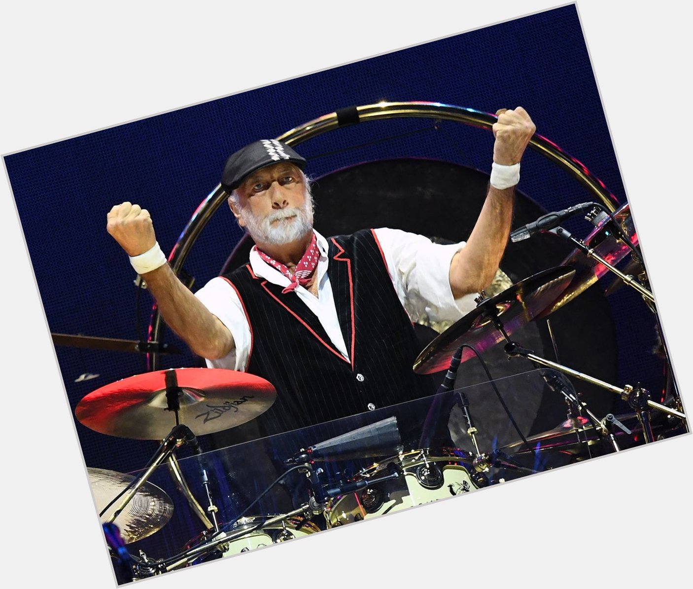 Happy 74th birthday to drummer Mick Fleetwood                                   