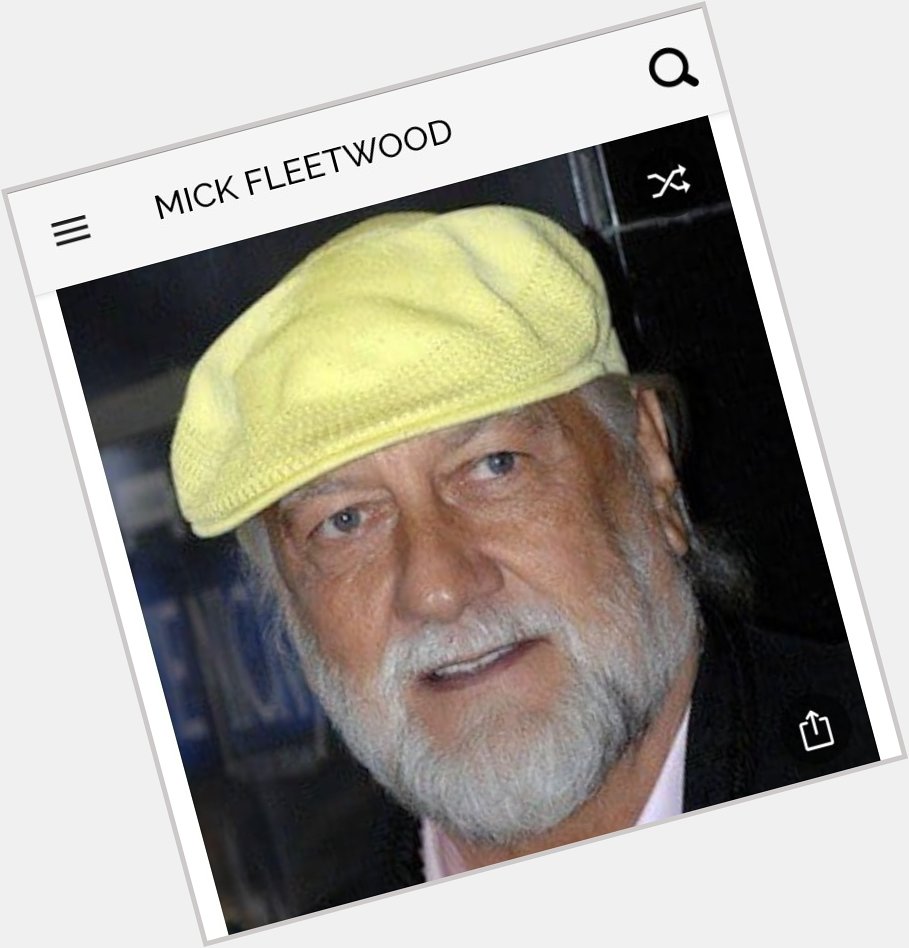 Happy birthday to this great drummer best known for his work with Fleetwood Mac. Happy birthday to Mick Fleetwood 