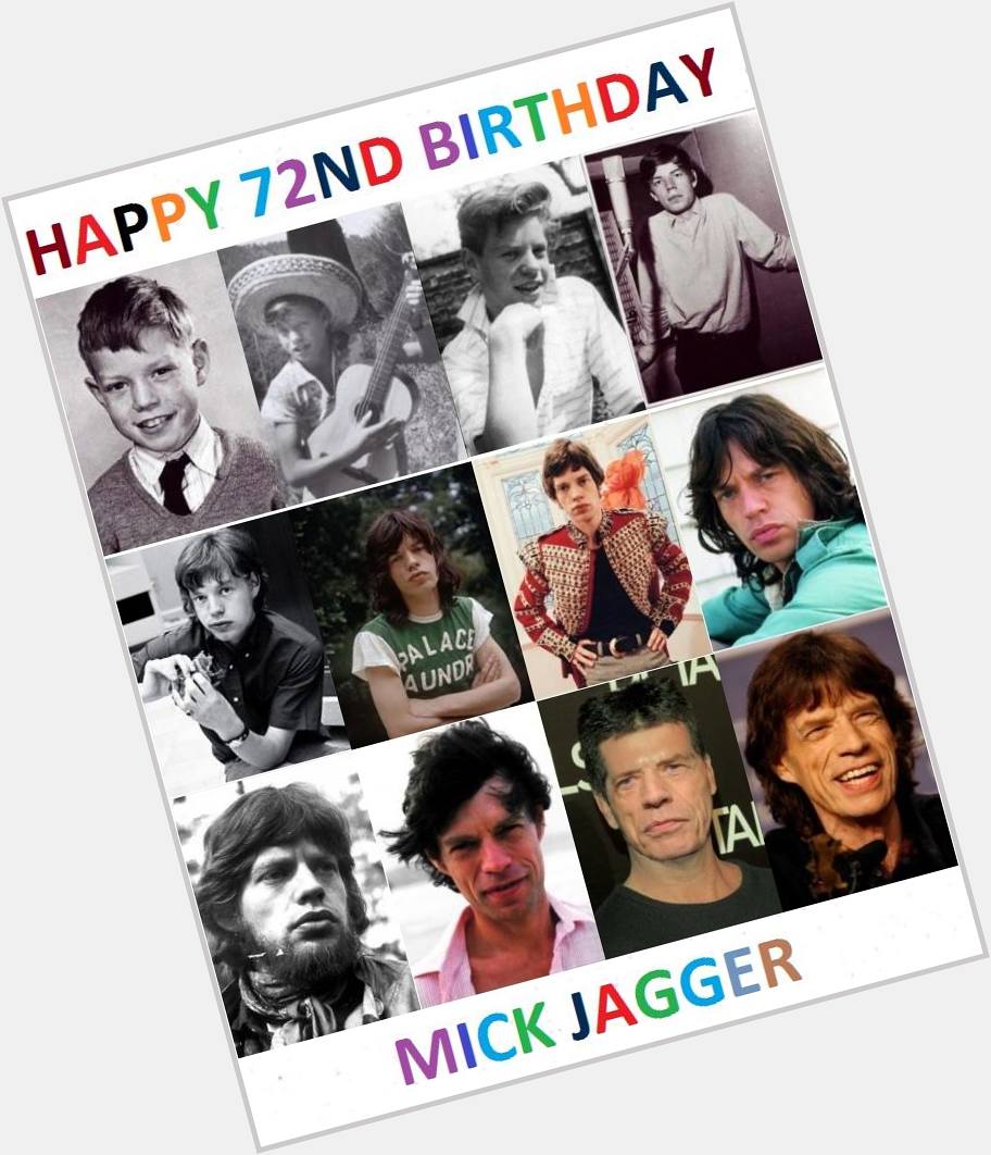 Happy 72nd Birthday to Mick Jagger (born 26 July 1943)

 