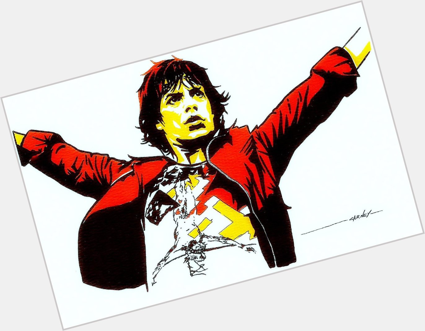 Happy 75th Birthday to the head Stone Mick Jagger. 